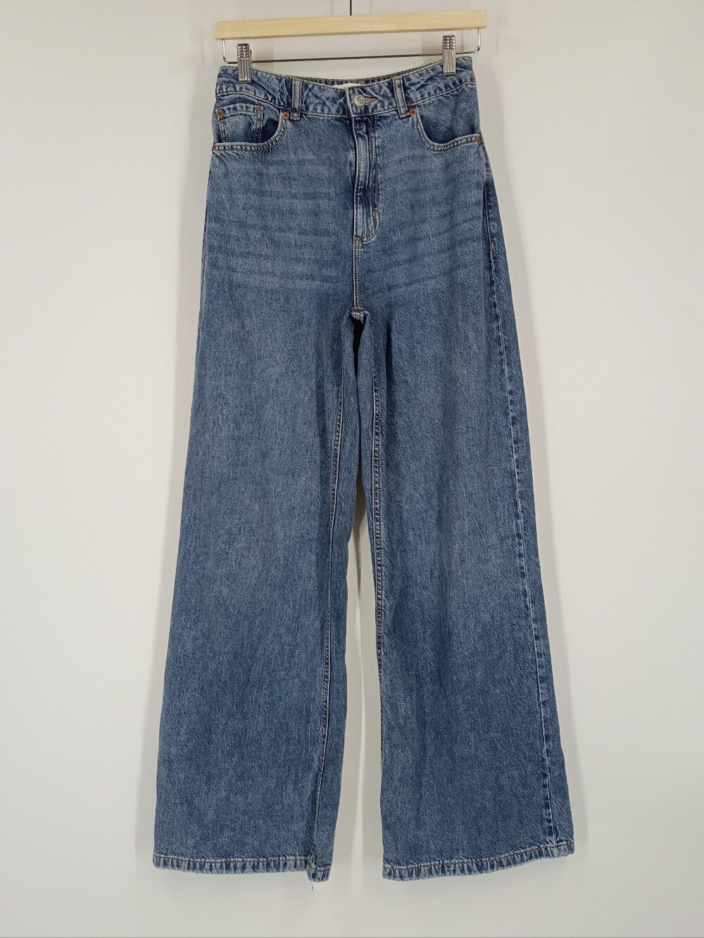 Dynamite Organic Cotton Wide Leg Jeans
